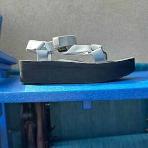 Teva Midform Universal Silver Sandals